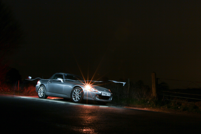 I was surprised how much Lens Flare the sidelight generated.